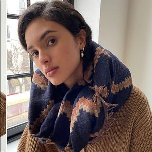 Wilfred Diamond Mosiac Blanket Scarf